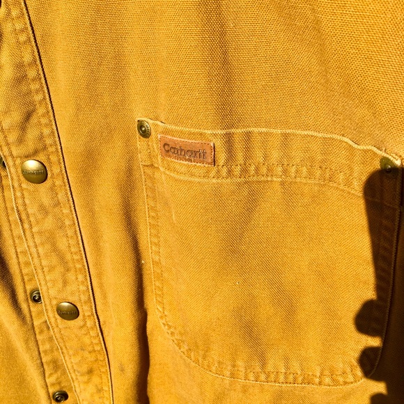 CARHARTT VINTAGE JACKET & Matching HAT - SIZE:Large - HAT is Adjustable Size - Picture 4 of 8